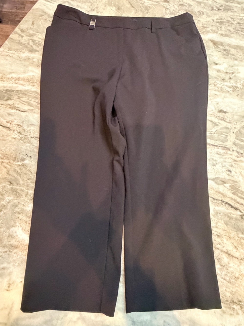 Jones New York Signature Black Dress Pants Size 10 Stretch Career Work Slacks